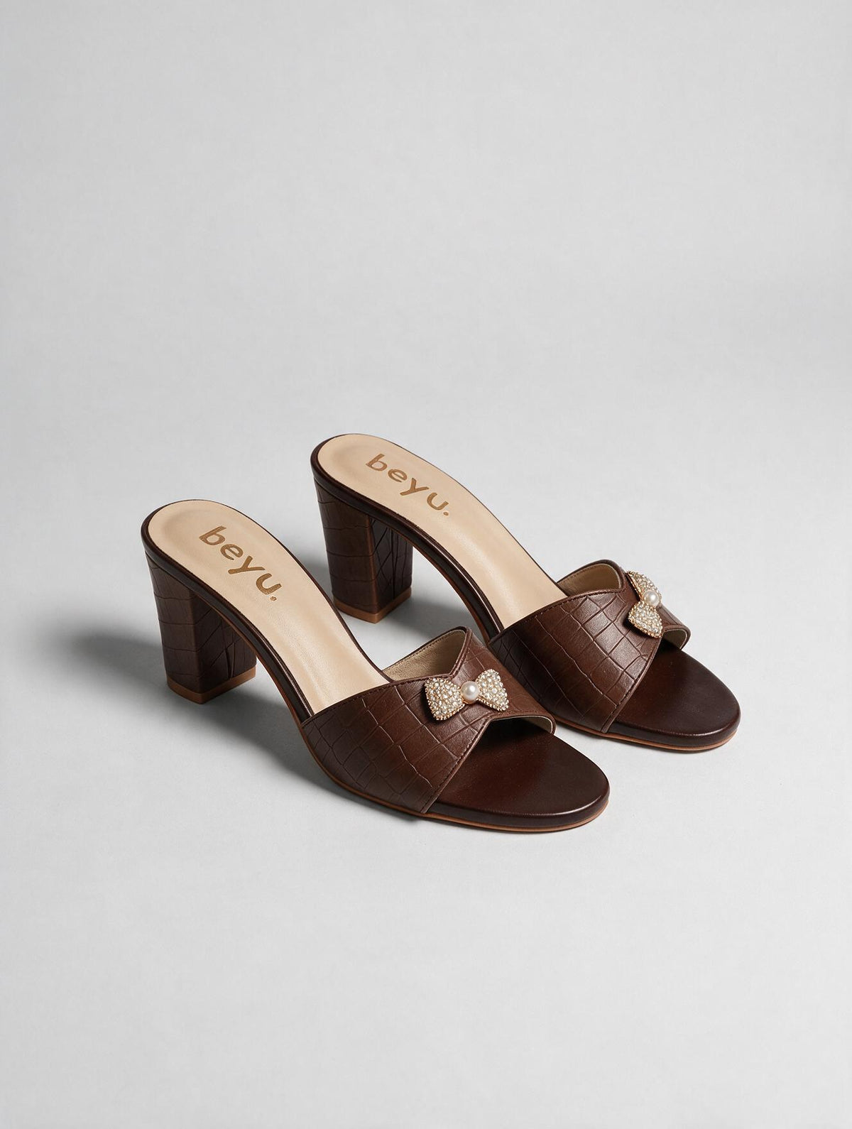Bow Emblished Heels