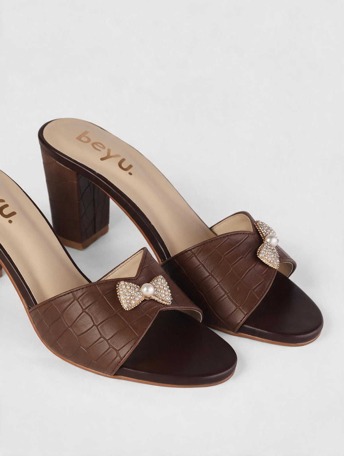Bow Emblished Heels