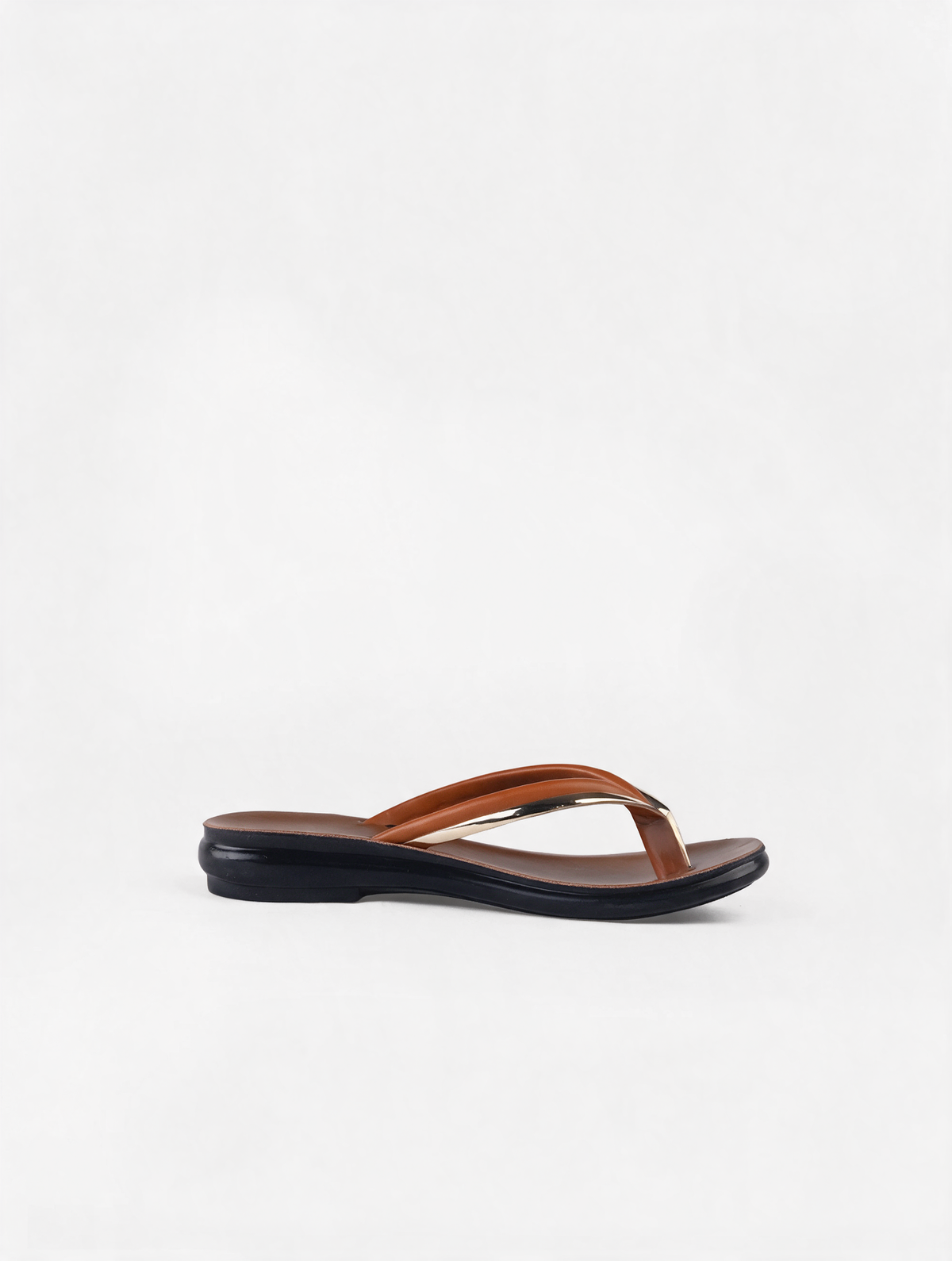 Sleek Strap Flats - Mustard