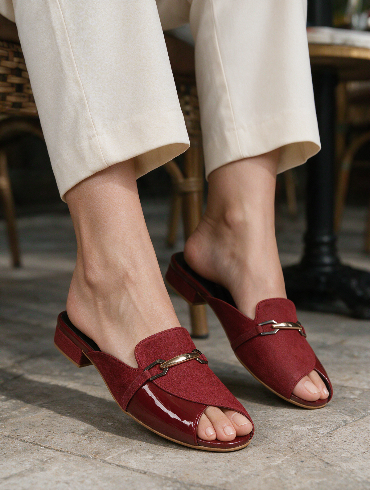 Signature Bar Mules