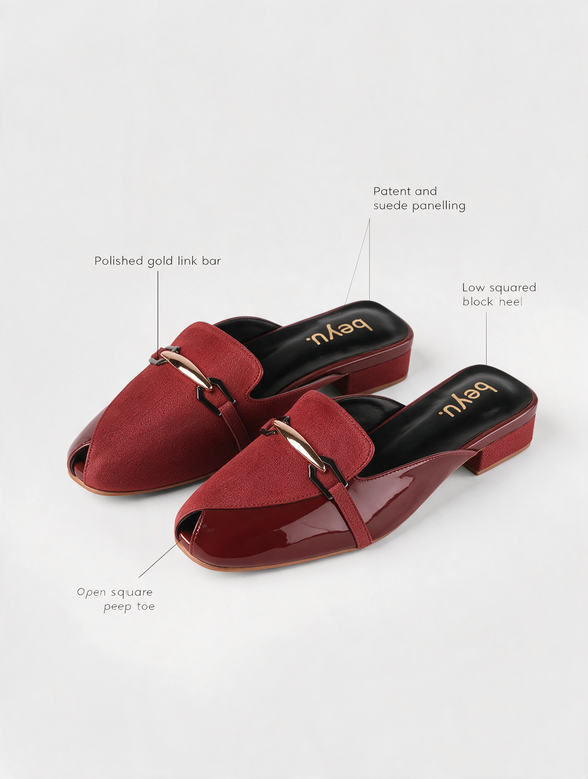 Signature Bar Mules