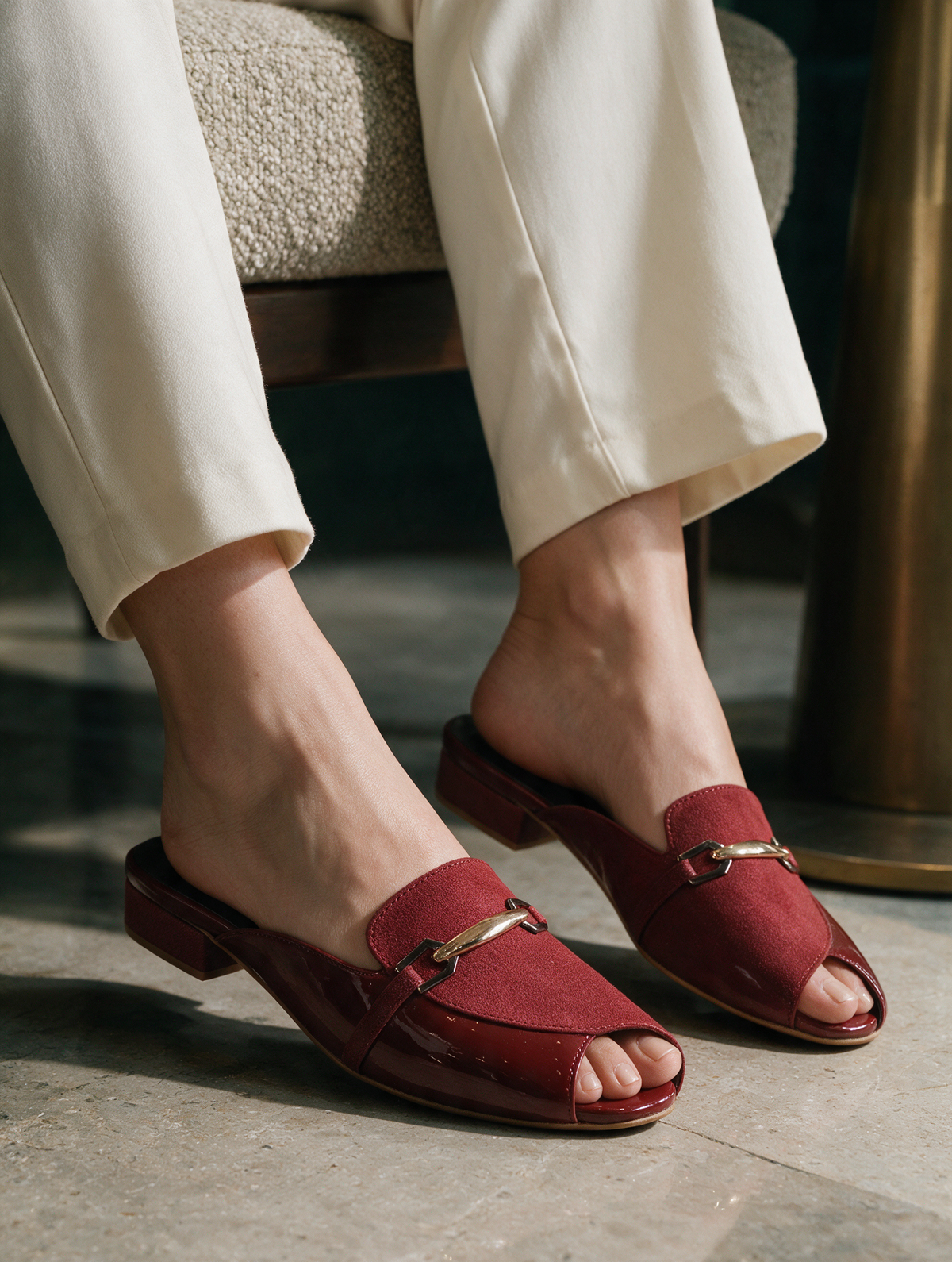 Signature Bar Mules