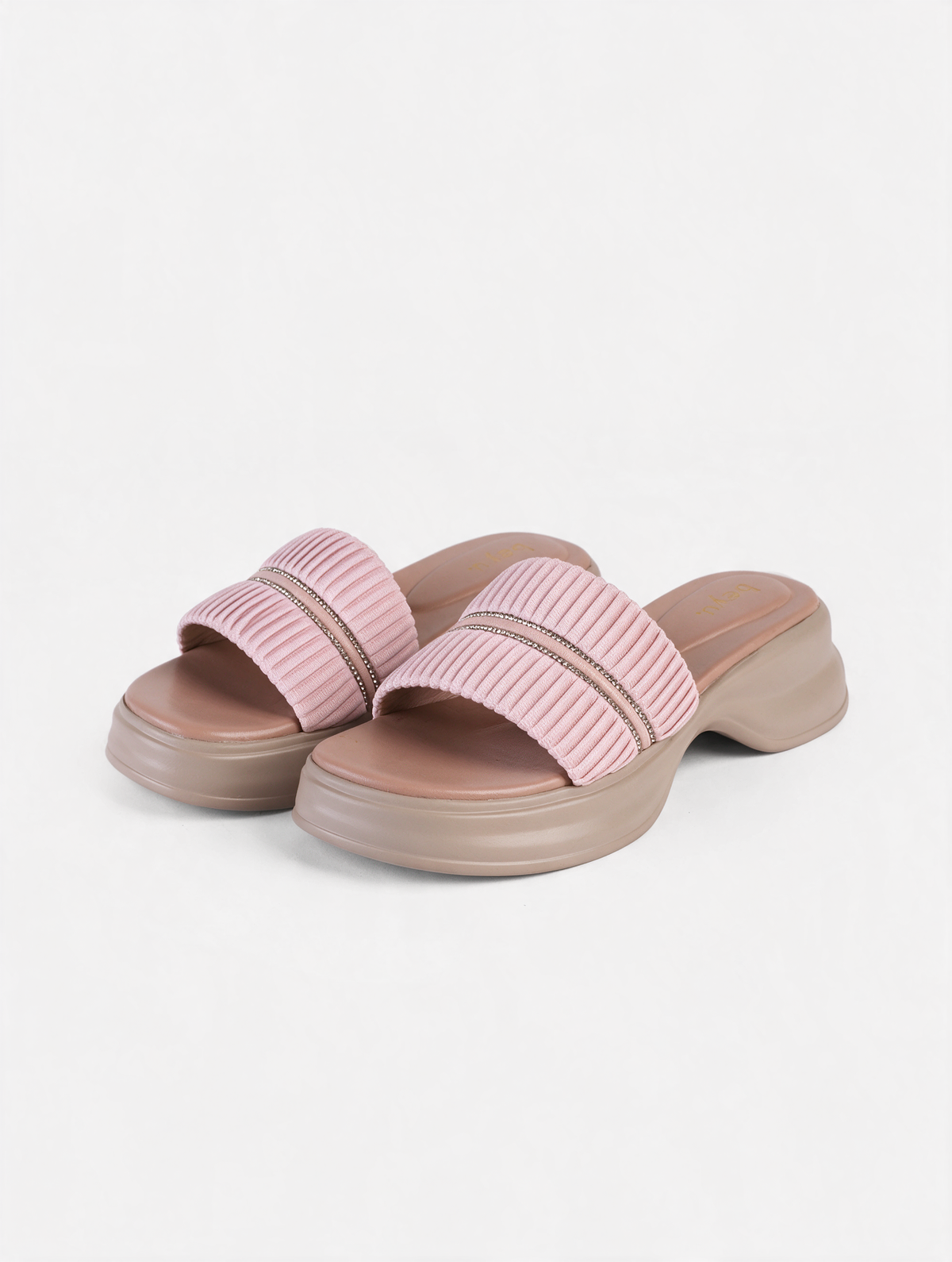 Contour Platform Slides - Pink