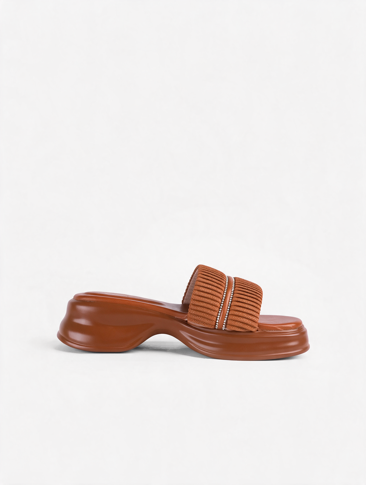 Contour Platform Slides - Mustard